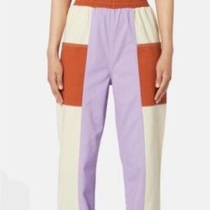 Gorman Mara pants size 6 boho, patterned, color block, festival